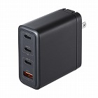 【サンワサプライ】USB-C充電器　PD　充電器　100W　USB-A×1　&　USB-C×3