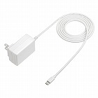 【サンワサプライ】AC充電器　ACアダプタ　PD20W　Type-C　ケーブル一体型