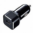【サンワサプライ】カーチャージャー　USB　A×1　2.4A出力　12V/24V車対応