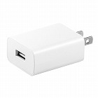 【サンワサプライ】USB充電器　2A　ホワイト絶縁キャップ　スマホ　USB扇風機充電