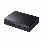 【サンワサプライ】USB充電器　USB　A　10ポート　複数ポート　合計20A出力　高出力　スマホ