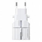 【サンワサプライ】海外コンセント変換アダプタ　旅行　海外旅行　プラグ9タイプ対応　ホワイト