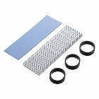 【サンワサプライ】M.2　SSD用ヒートシンク（シルバー）