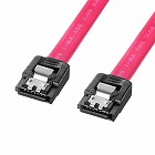 【サンワサプライ】シリアルATA3ケーブル（ラッチ付き・0.5m）