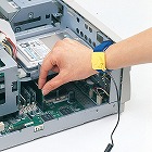 【サンワサプライ】静電気防止リストバンド