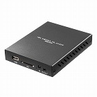 【サンワサプライ】メディアプレーヤー（4K対応・タイマー機能付き）