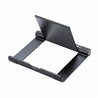【サンワサプライ】タブレット用アルミスタンド（ブラック）
