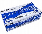 エブケアプラテ４０　パウダーフリー　半透明　Ｓ　１００枚（３０小箱入）