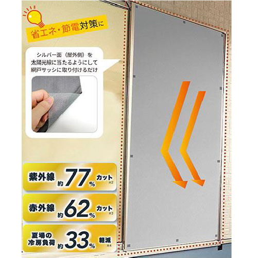網戸遮熱シート